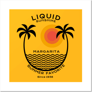 Liquid sunshine - Margarita since 1938 Posters and Art